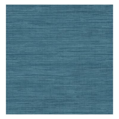Grasscloth Wallpaper in Sea Grass Blue - Bed Bath & Beyond