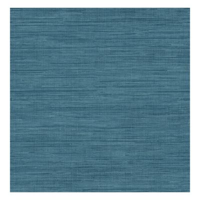 Grasscloth Wallpaper in Sea Grass Blue - Bed Bath & Beyond