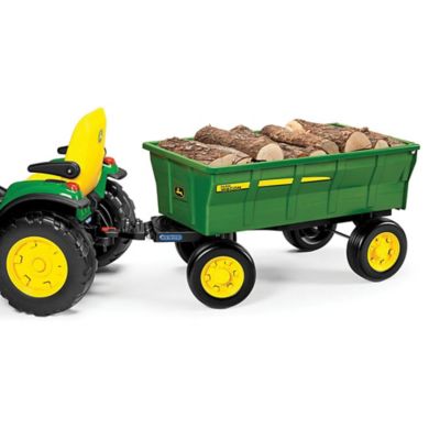 john deere tractor and wagon ride on