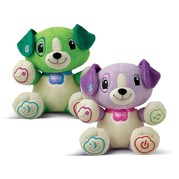 LeapFrog® My Pal Scout or My Pal Violet Personalized Plush Learning Toys