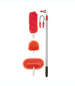 Limpiador de microfibra OXO Good Grips® extensible color blanco/rojo
