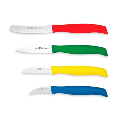 Zwilling® J. A. Henckels Twin Grip 4-Piece Paring Knife Set - Bed Bath ...