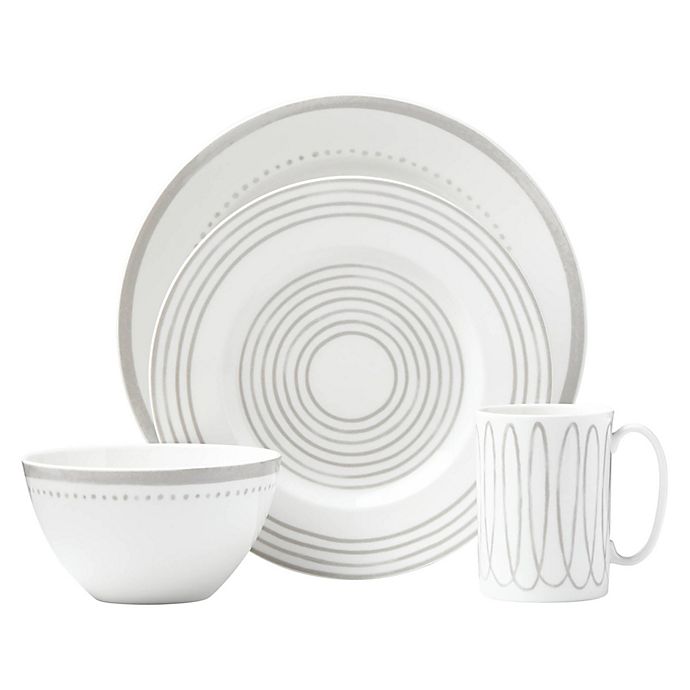 kate spade new york Charlotte Street™ West Dinnerware Collection in Grey