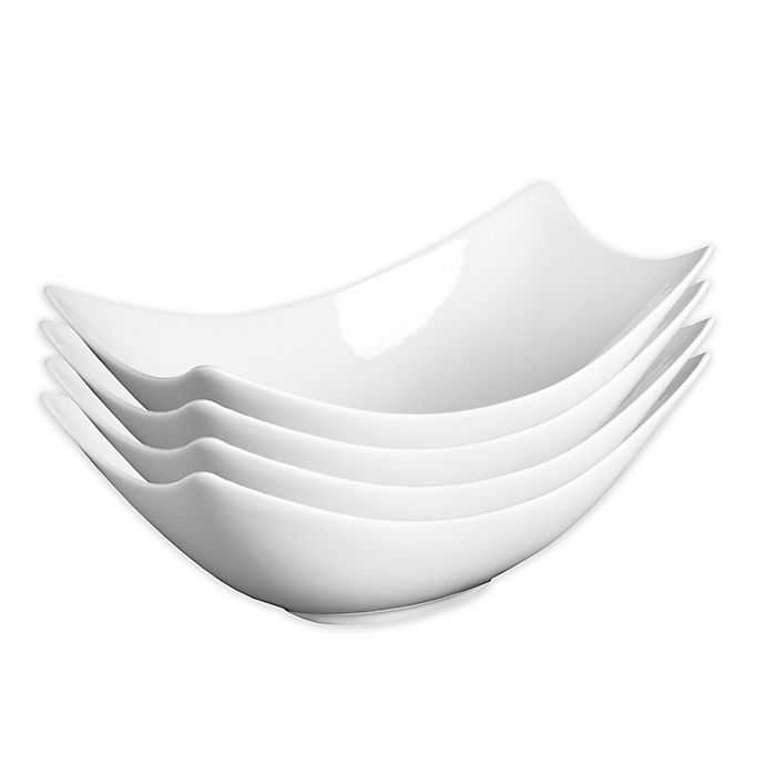 Fortessa® Accentz Fiji 7-Inch Rectangular Bowls (Set of 4)