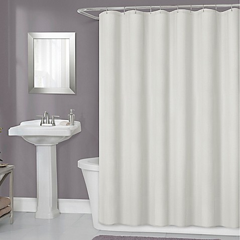 Titan 70-Inch x 72-Inch Waterproof Fabric Shower Curtain Liner - Bed ...