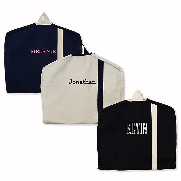 CB Station Personalized Canvas Garment Bag