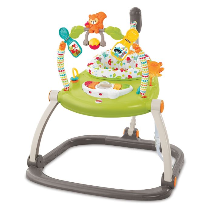 Fisher-Price® Woodland Friends Space Saver Jumperoo® in Green