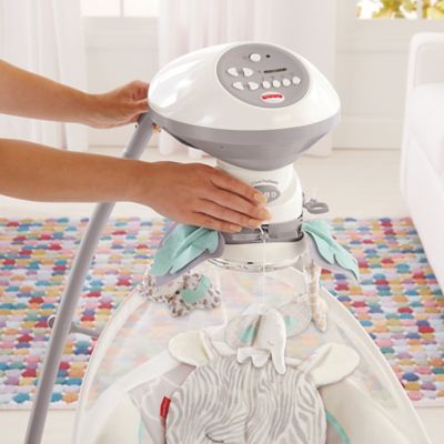 fisher price cradle n swing safari