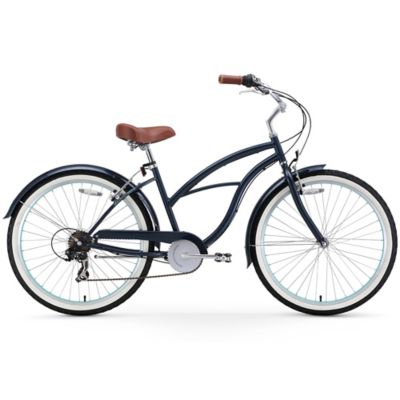 sixthreezero classic edition 3 speed women's beach cruiser bike