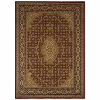 Home Dynamix Regency Floral Medallion 9-Foot x 12-Foot Area Rug - Bed ...