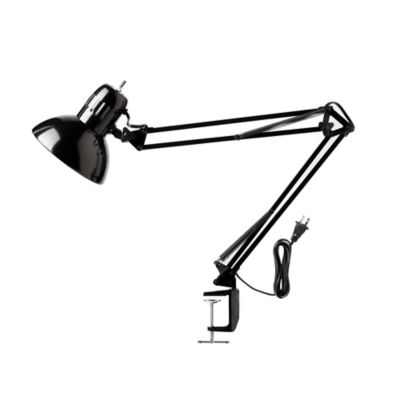 swing arm desk lamp with metal clamp