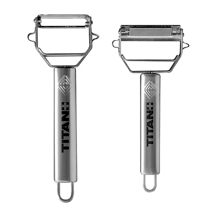 Titan Peeler™ and Julienne Tool with Garnishing Feature