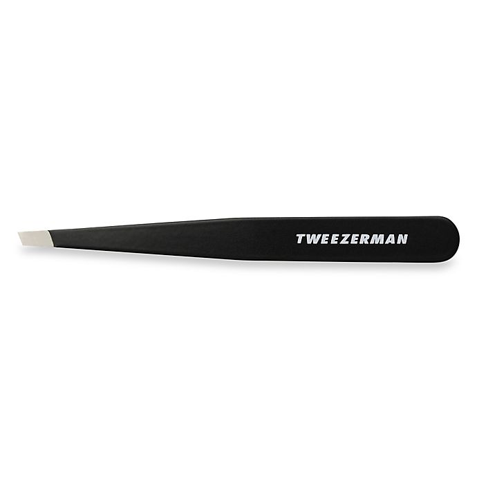 Tweezerman® Spa™ Slant® Tweezer in Black