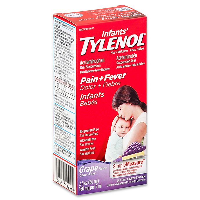 Infant Tylenol® Oral Suspension Pain + Fever in Grape Flavor