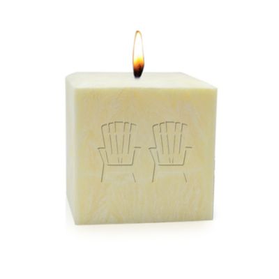 Carved Solutions Adirondack Chairs Citrus Escape 3-Inch Pillar Candle