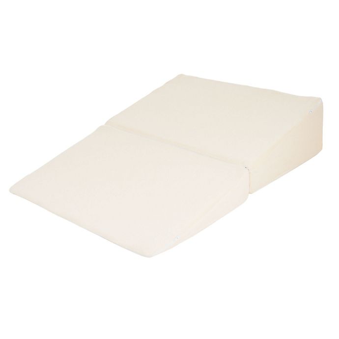 Folding Wedge Memory Foam Pillow with Cover