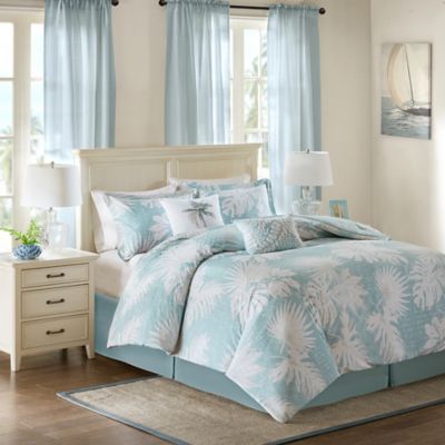 Harbor House™ Palm Grove Comforter Set in Blue - Bed Bath ...