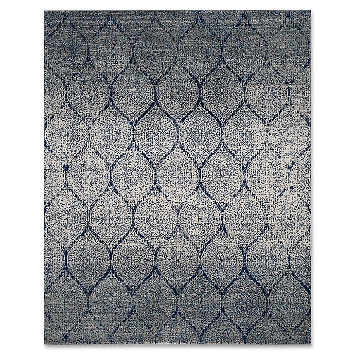 Safavieh Madison Brienne 8-Foot x 10-Foot Area Rug in Navy/Silver