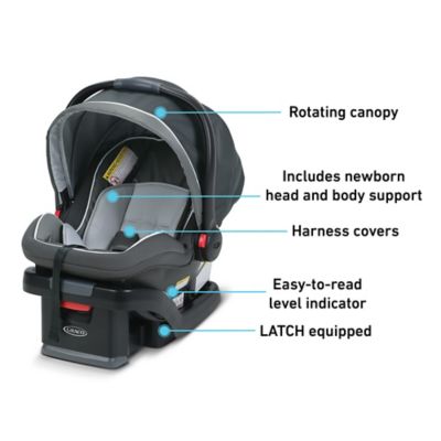 graco snugride snuglock 35 infant car seat with adjustable base