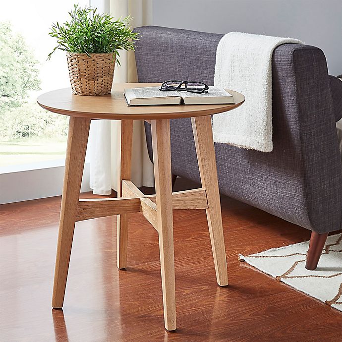 iNSPIRE Q® Promesa Danish Wood Accent Table