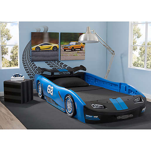 Delta Children Turbo Race Car Twin Bed, Delta Disney Pixar Cars Twin Bed