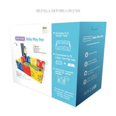 baby care play mat pen