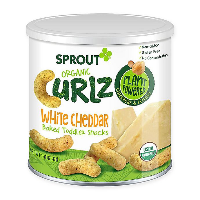 Sprout® 1.48 oz. White Cheddar Organic Curlz™ Baked Toddler Snack