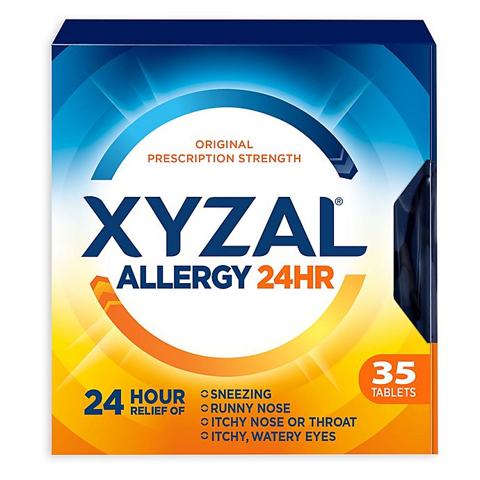 Xyzal® 35-Count Allergy 24HR Tablets