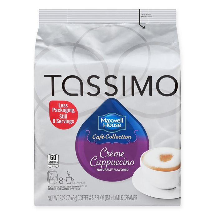 Maxwell House 16Count Crème Cappuccino T DISCS for Tassimo™ Beverage System Bed Bath & Beyond