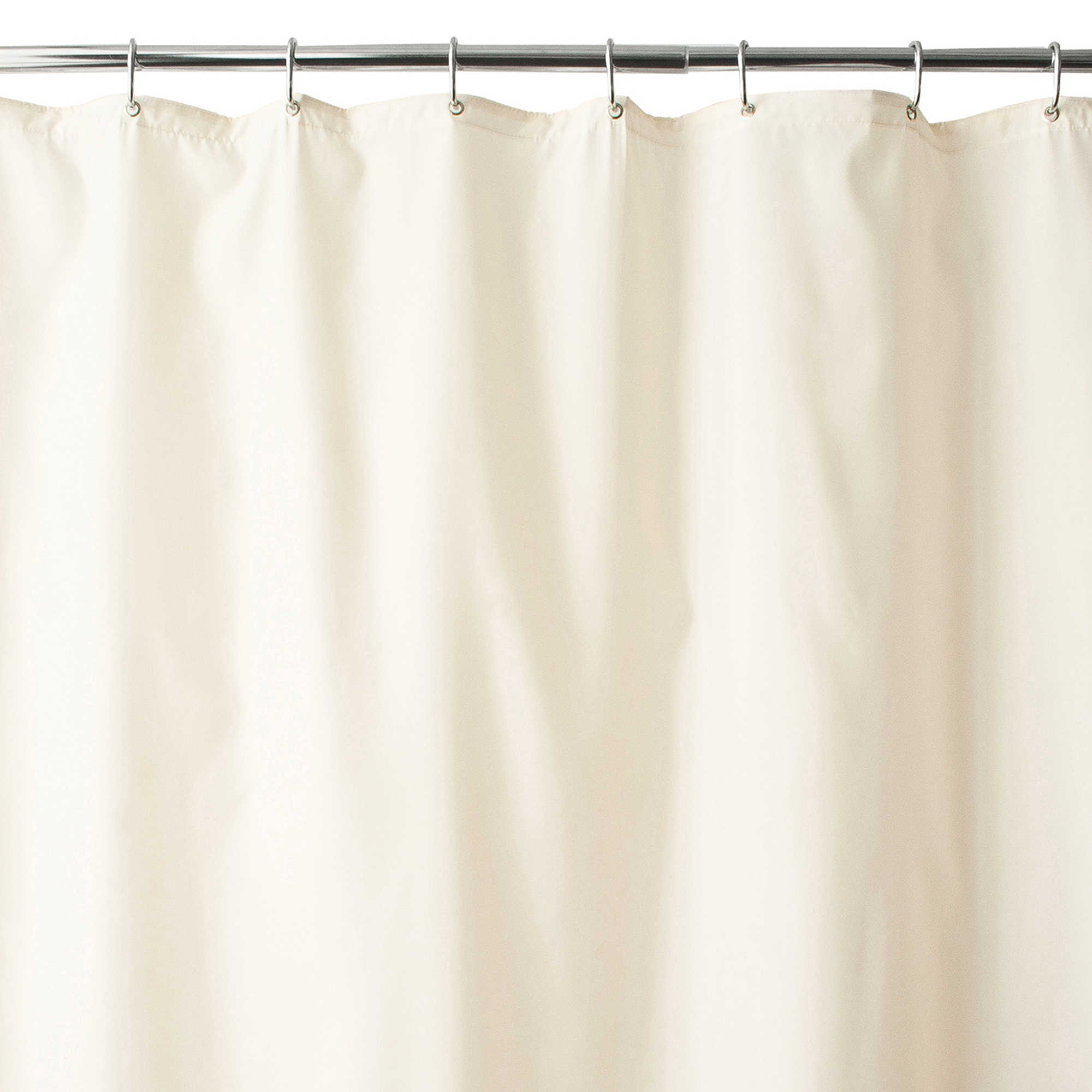 Wamsutta 70 x 84" Extra Long Fabric Shower Curtain Liner W