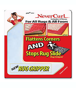 Parches adhesivos para tapete de acrílico NeverCurl™, 4 piezas