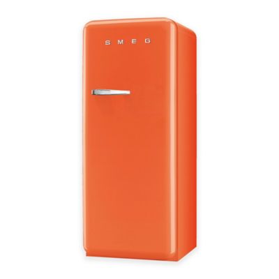 SMEG 9.22 cu. ft. '50s Style Left Hinge Refrigerator/Ice Compartment ...