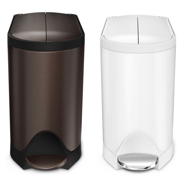 Simplehuman 10 Liter Butterfly Step Trash Can Bed Bath Beyond