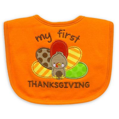 my first thanksgiving bib