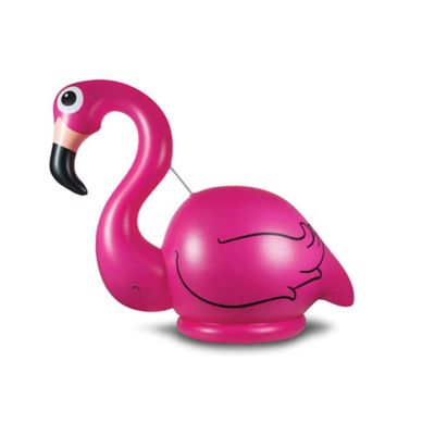 big mouth pink flamingo pool float