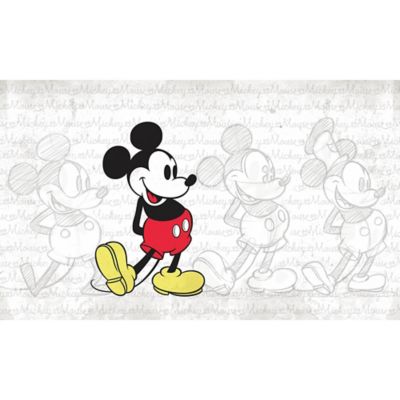 Disney® Mickey Mouse Peel and Stick Mural Wall Art - Bed Bath & Beyond