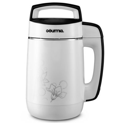 Gourmia&reg; 5-In-1 Hot Or Cold Automatic Soup Maker in White