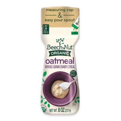 earth's best baby oatmeal