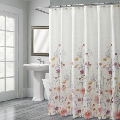 Croscill® Pressed Flowers Shower Curtain - Bed Bath & Beyond