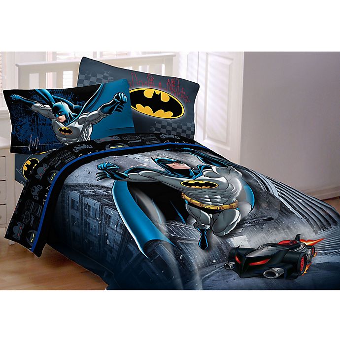 Warner Brothers Batman Guardian Speed Bed in a Bag Bedding Set 