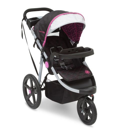 J Is For Jeep Brand Adventure All Terrain Jogging Stroller In Berry Tracks Bed Bath Beyond