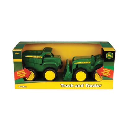 john deere truck and tractor toy