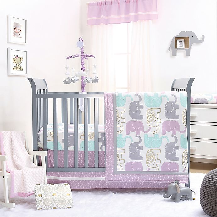 The Peanutshell™ Little Peanut Crib Bedding Collection in Lilac