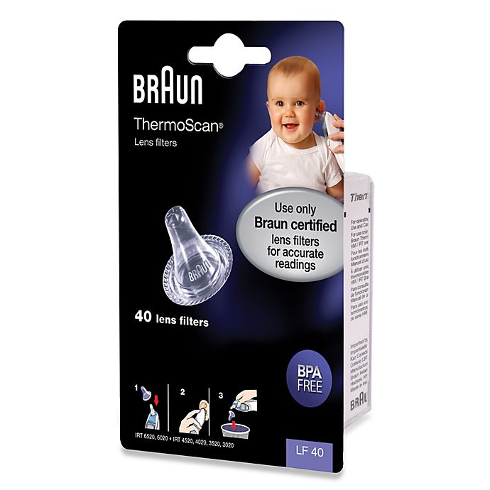 Braun® ThermoScan® Electronic Ear Thermometer Replacement Lens Filters