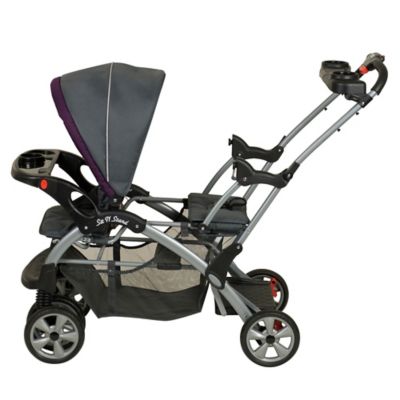 baby trend sit and stand double stroller onyx
