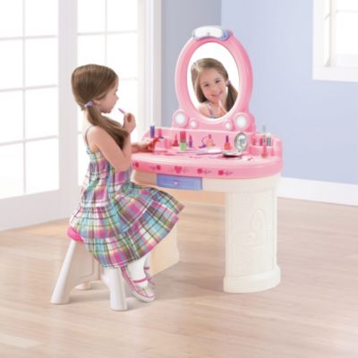 step2 fantasy vanity girls pretend vanity play set