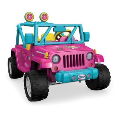pink barbie power wheels