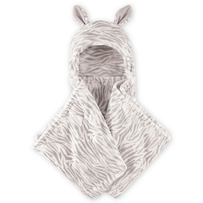 Hudson Baby® Zebra Plush Hooded Blanket