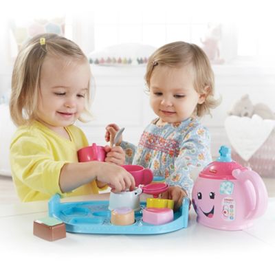 fisher price laugh and learn sweet manners tea set