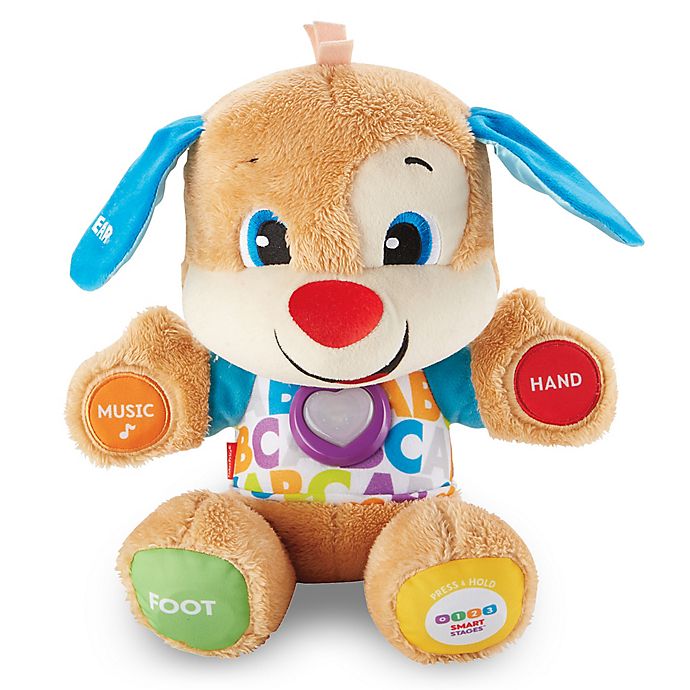 Details about   Fisher Price puppy Learning Tummy Dog Singing Heart Talking ABC Interactive 